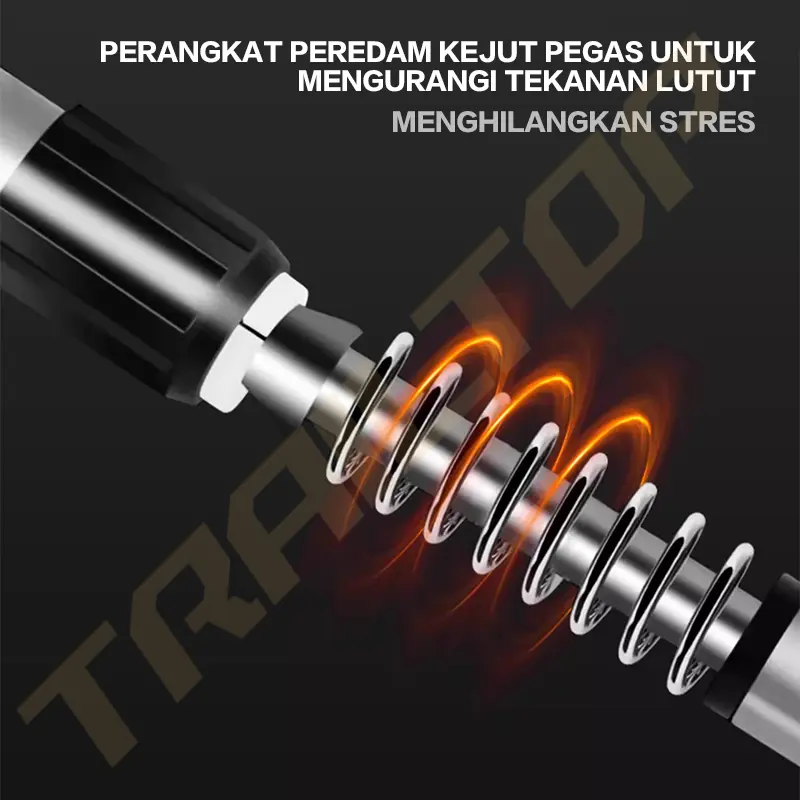 [READY] TrailTop Tracking Pole Lipat Tongkat Gunung Trekking Hiking Dapat Diatur Sesuka Hati 65-135cm Camping 7