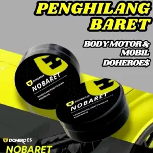 Paling murah Dohero Nobaret Penghilang baret ringan motor, mobil dan helm kemasan 50gr