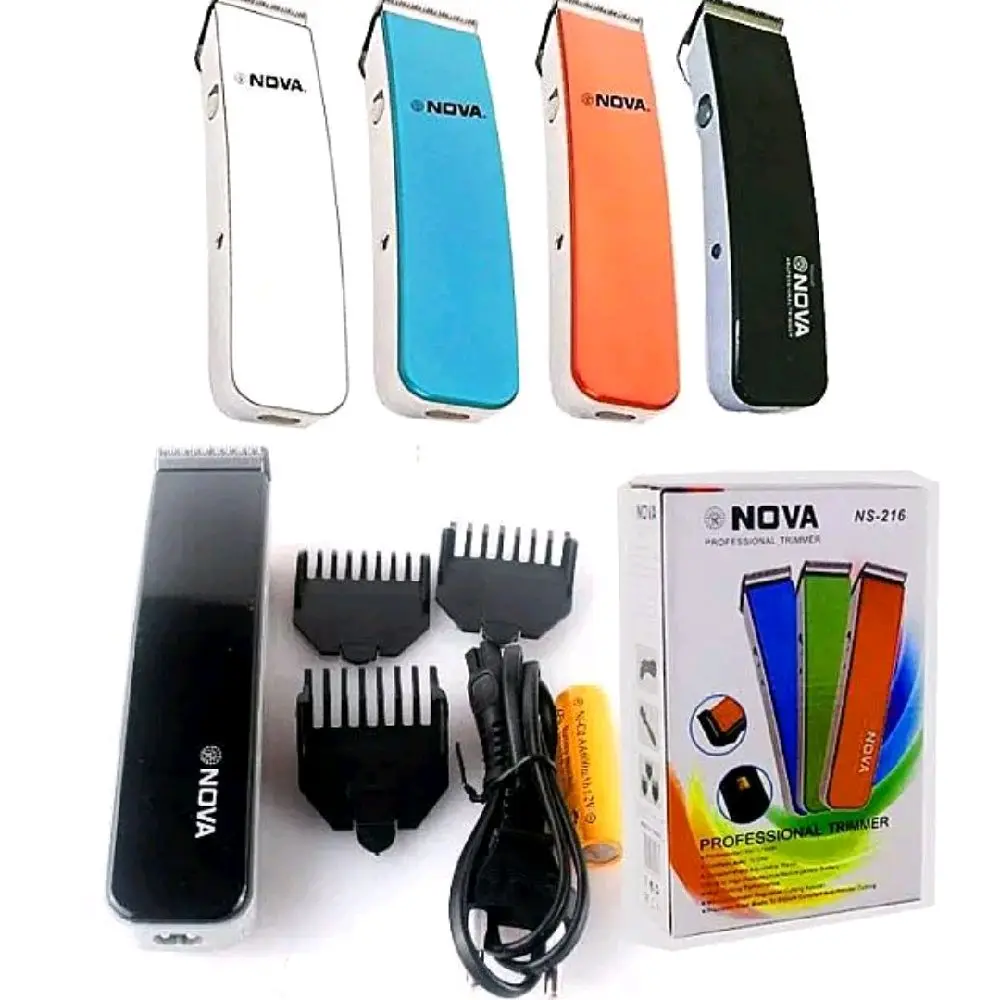 Alat Pencukur Rambut Elektrik NOVA Model NS-216 Cukuran Kumis Jenggot Clipper cukur Mesin