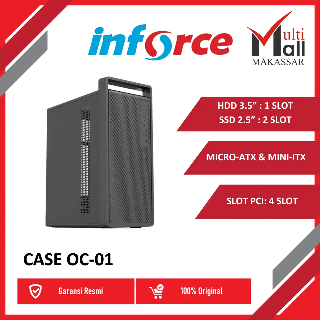 Inforce Office Case OC-01 Casing PC Black