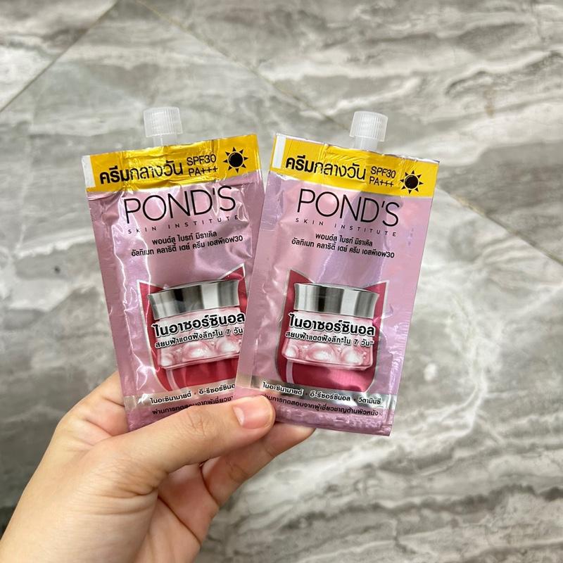 3 Gói kem dưỡng trắng da ban ngày Pond's White Beauty SPF30 PA+++ 7g 1