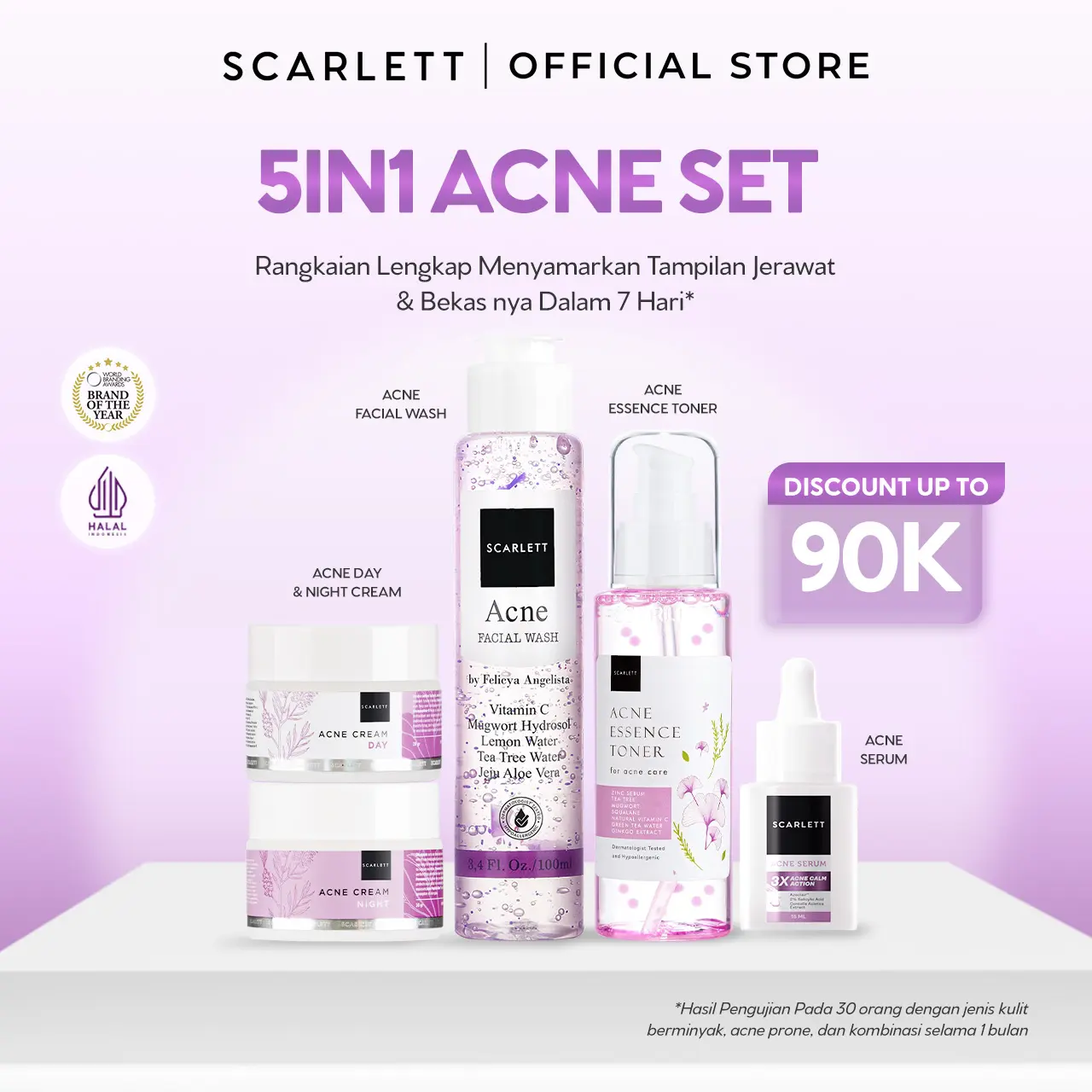 5in1 Acne Set (Serum new formula)