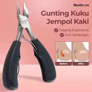 Biutte.co Gunting Kuku Jempol Kaki Anti Cantengan Nail Clipper - MZ-020