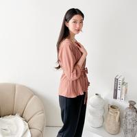 Gambar Cikistore - Aqila Top Atasan Blouse Wanita Baju Casual - Pink, All Size dari Cikistore_NEW Kota Administrasi Jakarta Timur 5 Tokopedia