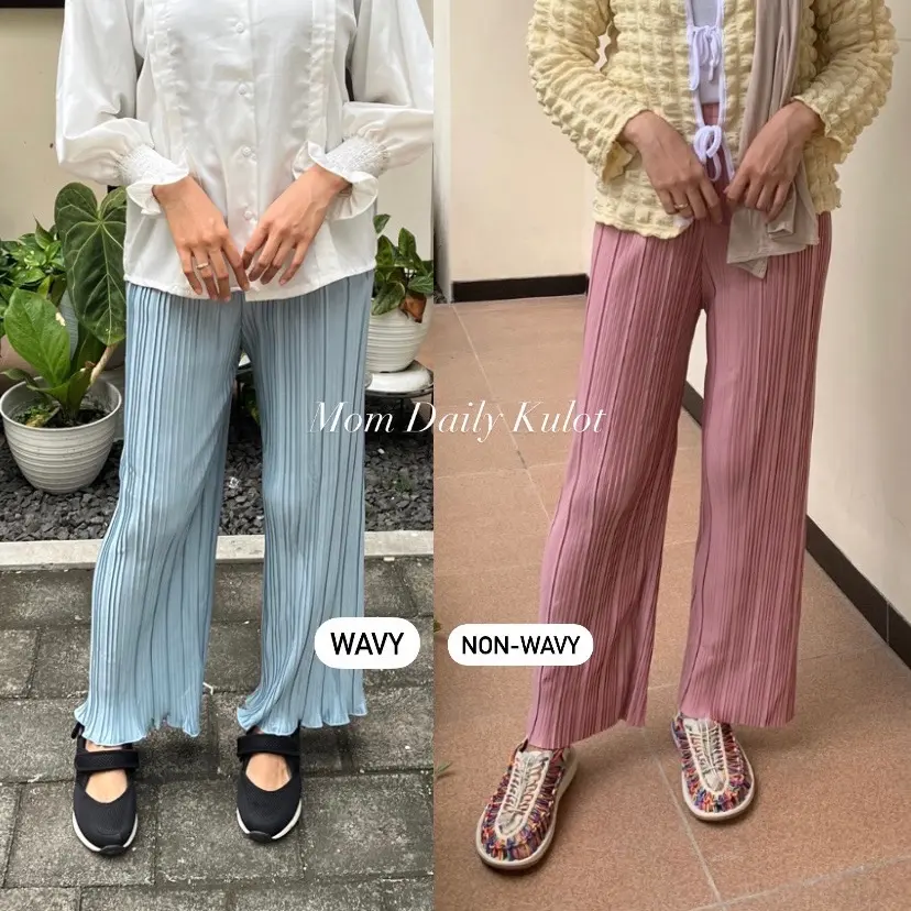 [milihbeau] Mom Daily Kulot - LP 100cm / celana bumil friendly celana kulot plisket centi premium nyaman