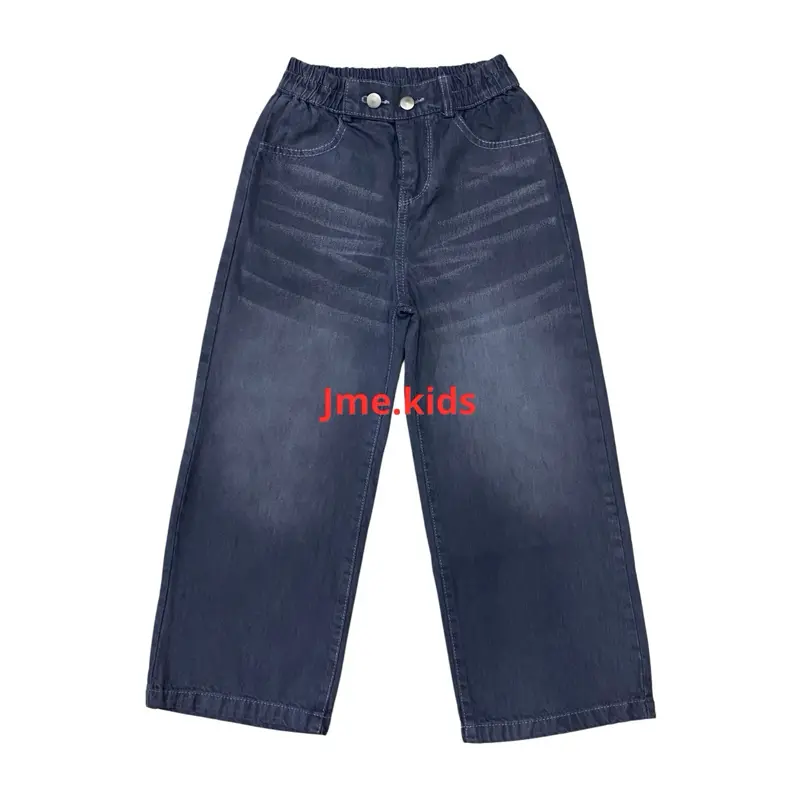 Jme kids skena - Celana kulot gombrong (skena) untuk anak usia 6th-13th kain jeans 2