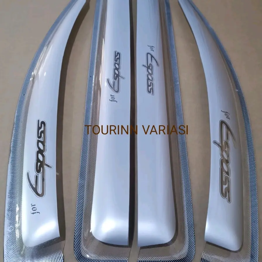 Talang Air Mobil Daihatsu Espass Model Slim Silver - Acrylic Berkualitas - Accessories, Motorcycle