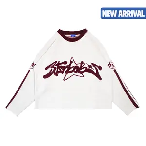 Bitsnbobs Knitwear Boxy Lyra Knitwear Jersey Knit Sweater Rajut