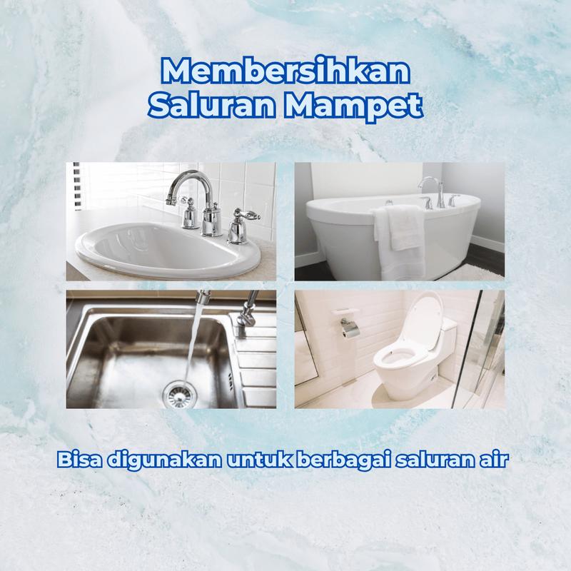 Pembersih Saluran Air Wastafel WC Mampet Anti Sumbat - Wild Torndado 2