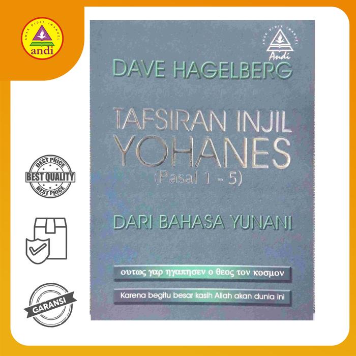 Gambar Tafsiran Injil Yohanes (Pasal 1-5) - Edisi Revisi dari Buku Rohani Andi_NEW Kab. Sleman Tokopedia