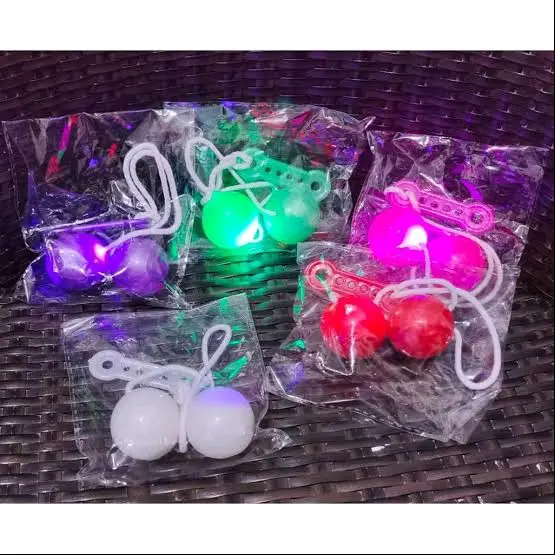 OBRAL PAKET 5 SET LATO-LATO LAMPU LED (BESAR 4cm) - MAINAN ANAK BOLA LATO LATO NYALA TOYS