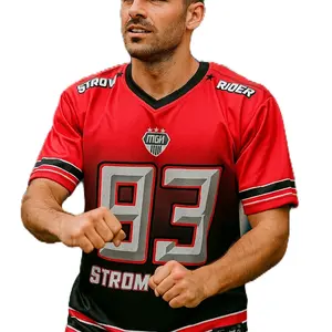 Jersey Sport Fullprint Number Streetwear Drayfit 130/140 gsm untuk Pria dan Wanita Nyaman dan Stylish Ukuran M L XL XXL Baju Olahraga Sublimasi Tahan Lama