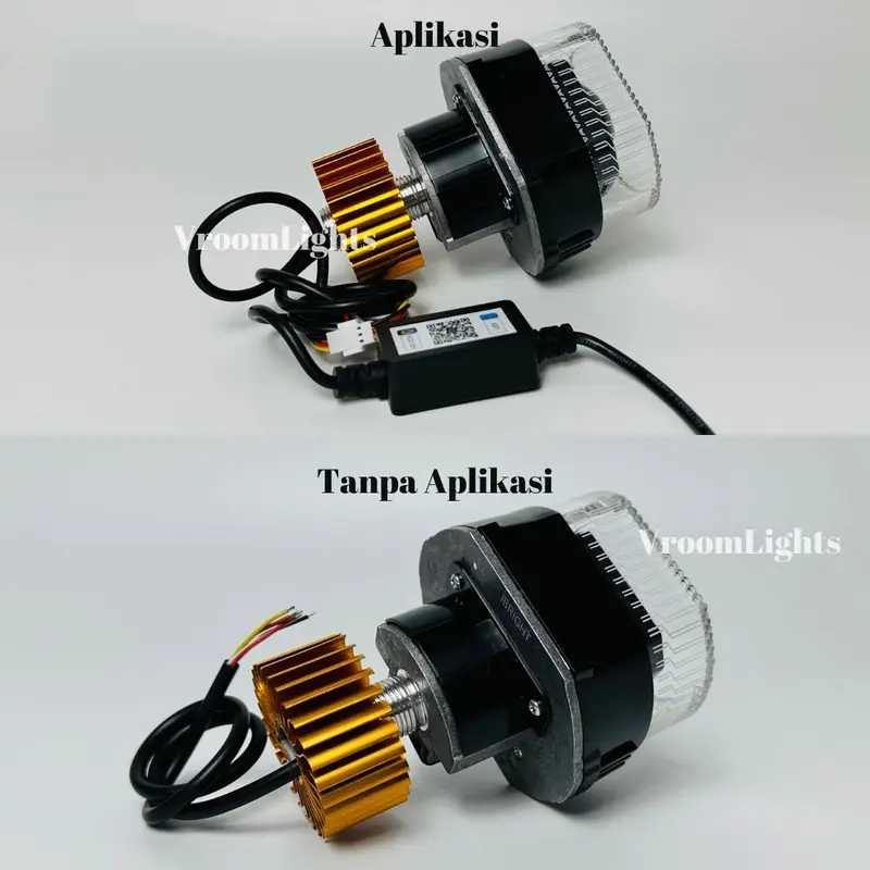 IBRIGHT Tipe ZE212 MEDIUM Projie Biled 3 Inch Akrilik 2 Warna 4