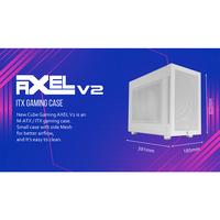 Gambar CASING CUBE GAMING AXEL V2 - Mid Tower mATX Case TG/Mesh dari Techno Computer Bali Kota Denpasar 2 Tokopedia