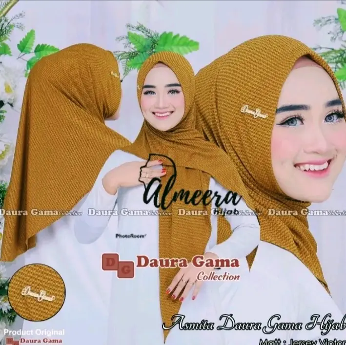 hijab segitiga Jersey Victoria//hijab instan viral by daura gama//hijab trend terbaru//hijab instan tinggal pakai// 3