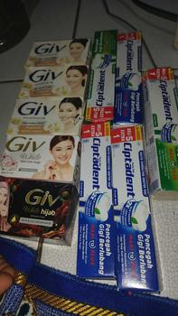 Product Review of PAKET MERDEKA (5 PASTA GIGI CIPTADEN + 5 SABUN GIV) from Y**e N** A**a 0