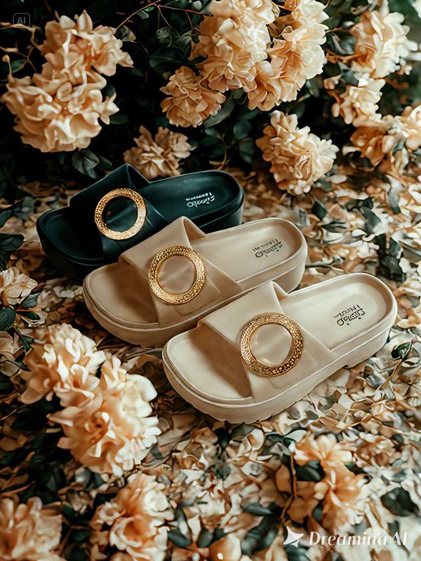 Sandal slop 827M kekinian tren terbaru canti lembut empuk dan ringan 0