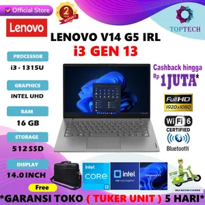 Lenovo V14 G5 IRL Core i3 1315 16GB 512GB ssd 14.0FHD W11