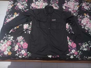 Product Review of Kemeja Tangan Panjang/Kemeja Outdoor Lapangan/Kemeja Casual/Kemeja slimpit Santai Slimfit from B**k 0