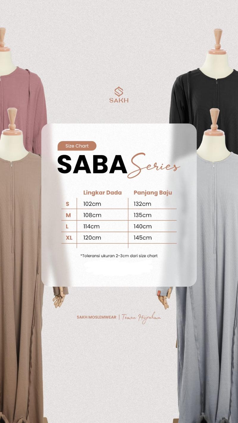 Product Introduction of Saba dress knit daily muslimah gamis kaos olahraga 0
