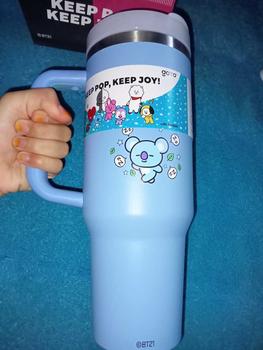 Product Review of Goto [COD] K-Joy X BT21 Tumbler Tahan Dingin Panas Botol Tempat Minum Aesthetic 1.2L from N**a 3