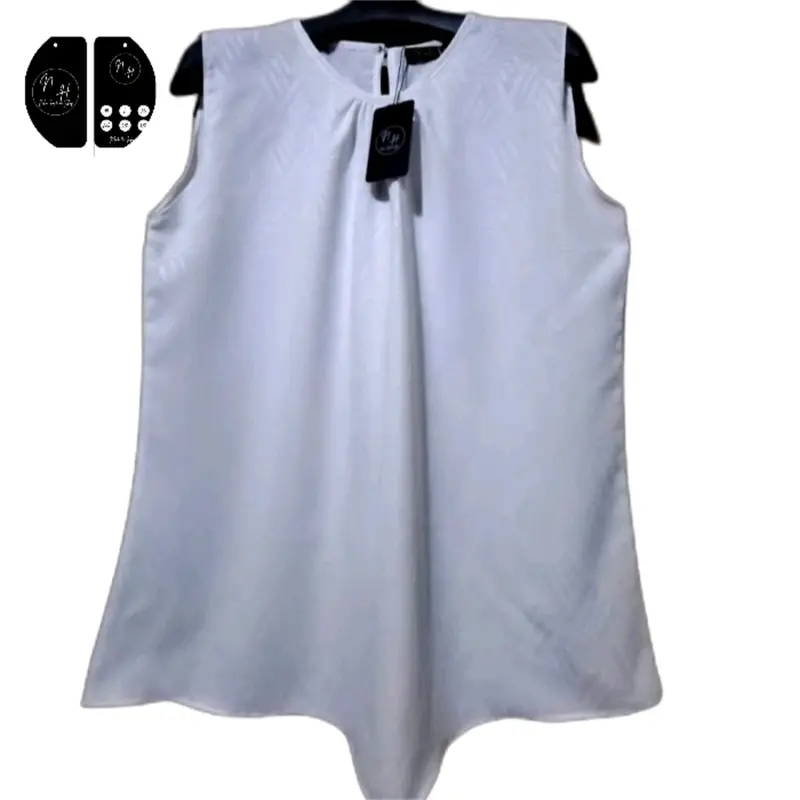 NH Top Inner Sleveless  Cantik Jumbo Tanpa Lengan  Atasan Wanita  Nyaman Hitam Motif Dalaman Tebal  Katun Lembut  Tank Panjang Rompi Fit Garis inner  vest Kotak Melar 7