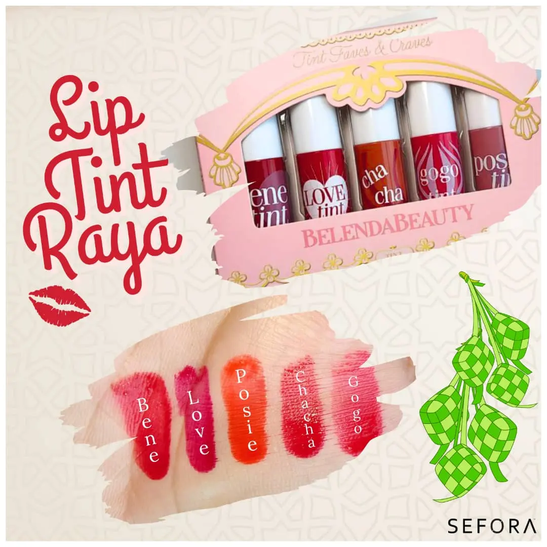 BELENDA BEAUTY Liptint High Pigmentation {5 pcs}