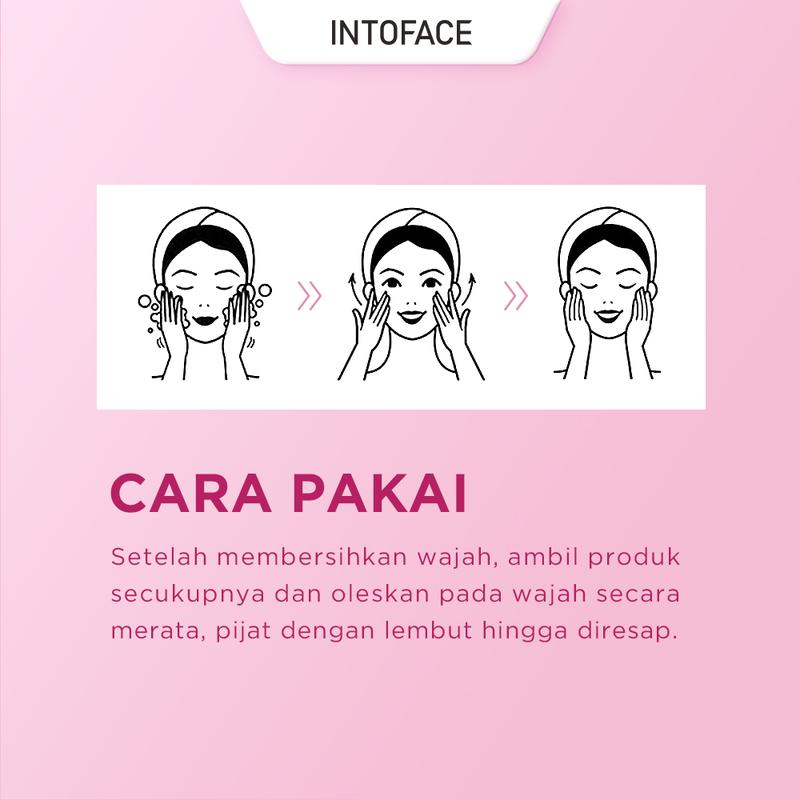 INTOFACE MSH 10% Niacinamide Brightening Moisturizer Cream B3 B5 Smywhite 377 Day & Night Cream Whitening Glowing Moisture Gel Pemutih Wajah krim pelembab pemutih Krim untuk kulit sensitif 30g 9