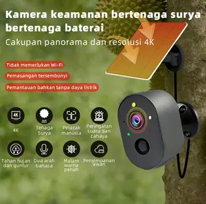 UItropro CCTV Luar Ruangan IP66 Tahan Air  Tidak memerlukan Wi-Fi, tidak memerlukan listrik.Video HD, Penglihatan Malam, Deteksi Gerak, Magnetik, Wi-Fi, Audio Dua Arah, Kontrol Lensa Melalui Ponsel Pintar