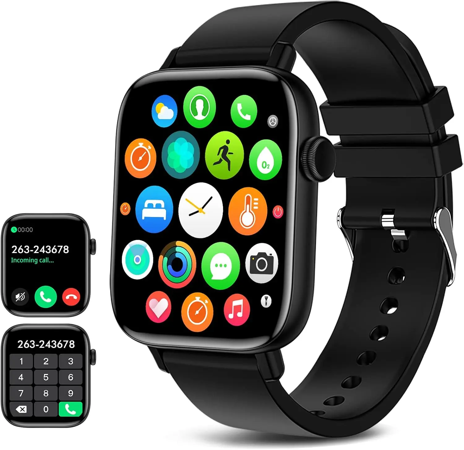 [COD] SmartWatch 9 pro max Wanita tahan air Jam Pintar bluetooth olahraga Smart Watch Gps peta NFC Smartwatch HD touchscreen Jam Tangan Pintar Bisa telpon bisa dan wallpaper IOS Android pria Digital Jam Tangan Monitor Detak Jantung