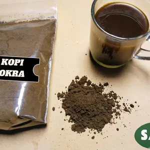 KOPI OKRA 250gr COFFEE BIJI OKRA KOPI HERBAL UNTUK KESEHATAN Coffee