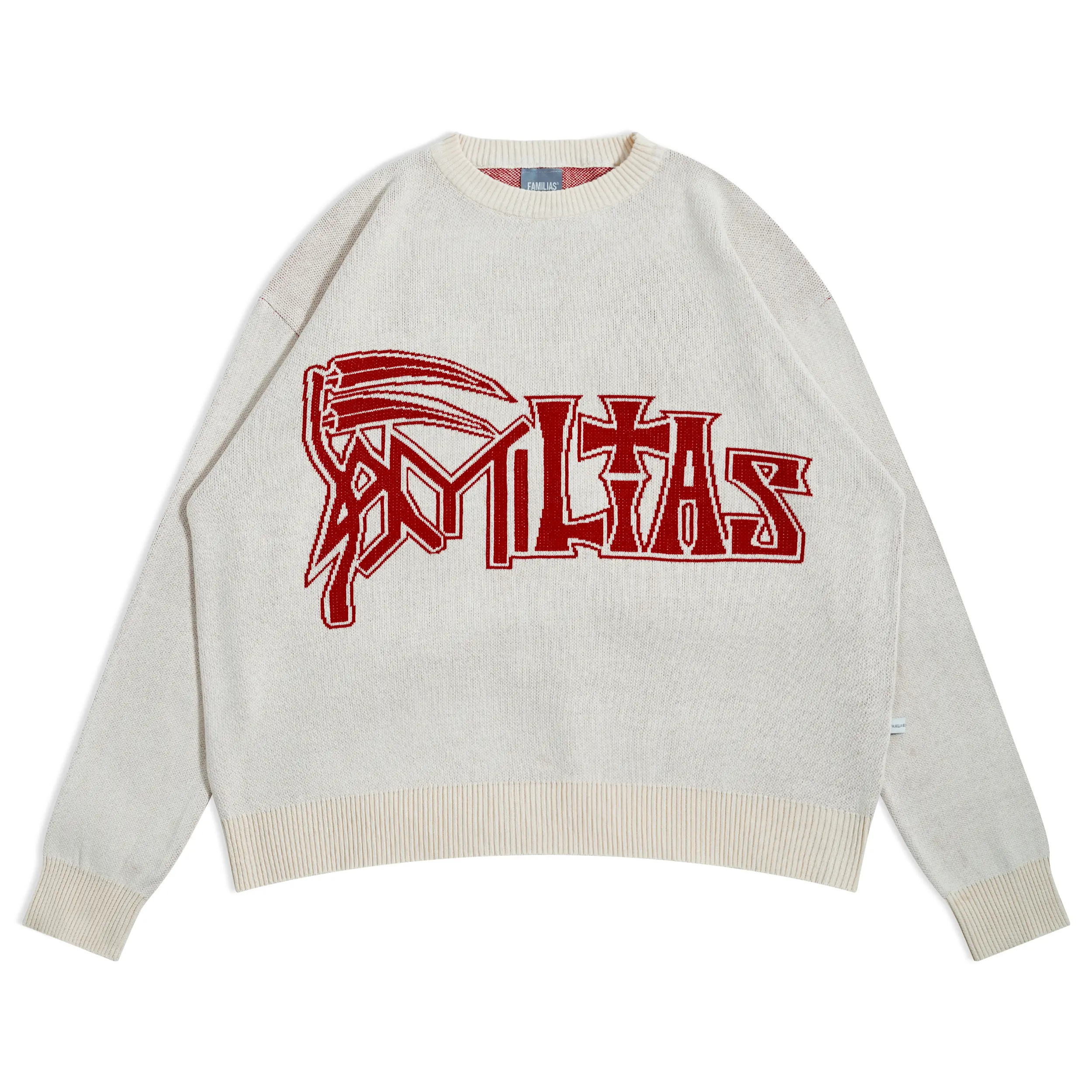 Familias - Broken White Knit Sweater - Dolca