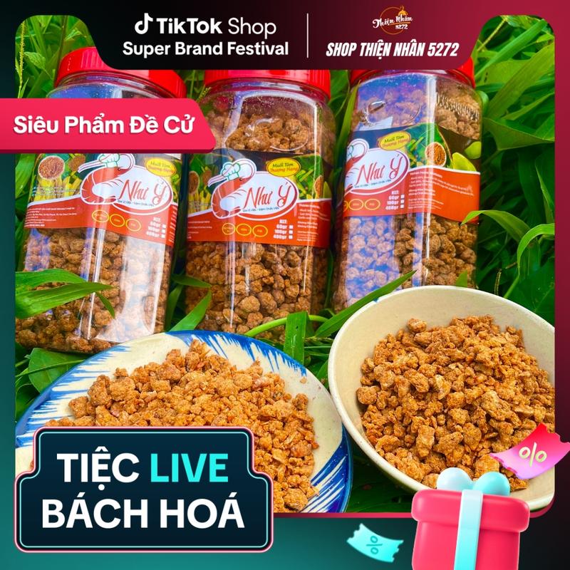 Muối Tôm Như Ý Chính Hãng Loại Cay Ngon - 400gr Hủ Lớn Gia Vị