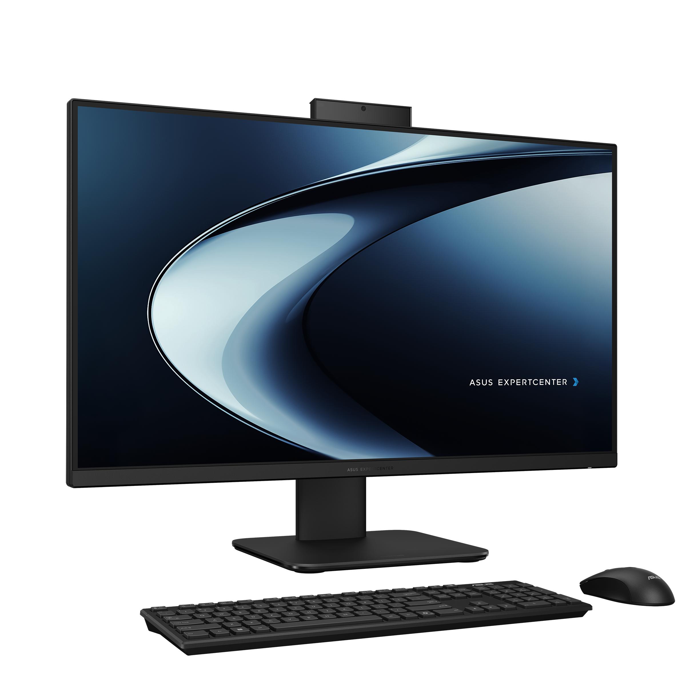 ASUS ExpertCenter PM640 [PM640KAK-B5150WS] 23.8"/AMD AI R5-330/DDR5 16G/512G PCIe SSD G4/Win 11 Home + OHS'24 (1Y M365)/2YOSS (1Y ADP)/Black (5MP IR/TPM/WiFi 7/1Y Mcafee/Wireless KB&MS/HDMI-in)