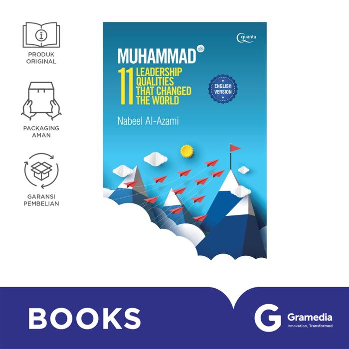 Gambar Muhammad saw. 11 Leadership Qualities That Changed The World dari Gramedia Kota Administrasi Jakarta Barat Tokopedia