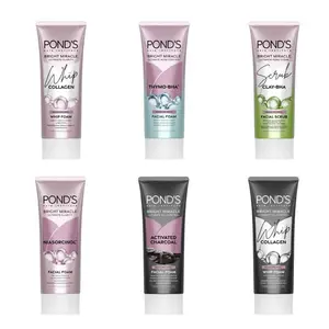 Pond's Facial Foam / Facial Scrub bright miracle 100gr