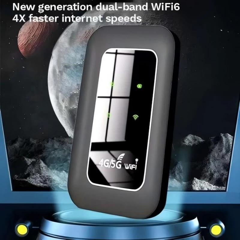 YGDS WiFi Modem H806 Wireless Router 4G LTE Mini Modem 150Mbps Mobile Broadband WiFi Black Charger