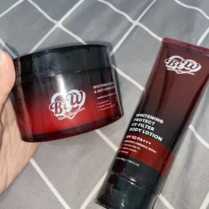 (Kemasan Baru Tube) BTW Whitening Protect Uv Filter Body Lotion 200ML	BODY CARE BTW
