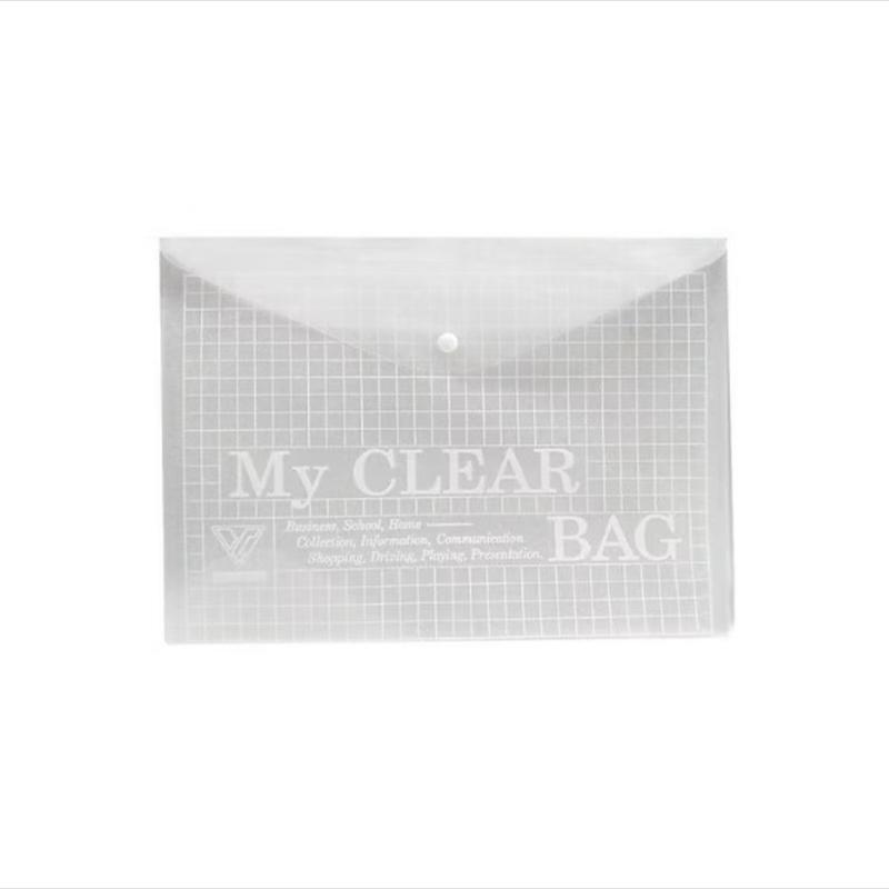 Bìa nút My clear A4 F4 Bìa đựng hồ sơ Đựng tài liệu nhựa dày bền đẹp trong suốt,...