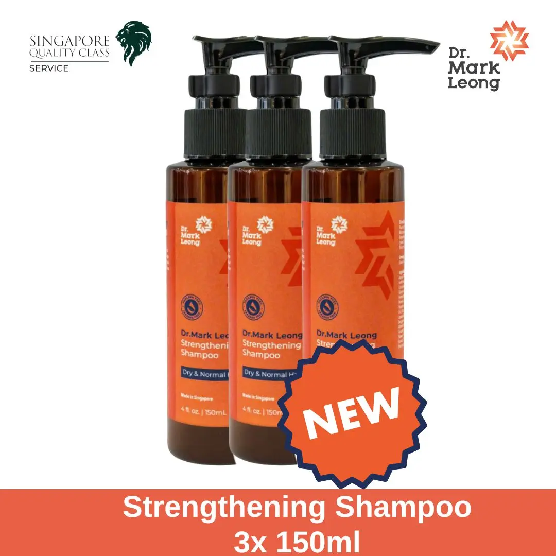 [Dr.Mark Leong] Revive & Grow Hair Strengthening Shampoo 3x150ml
