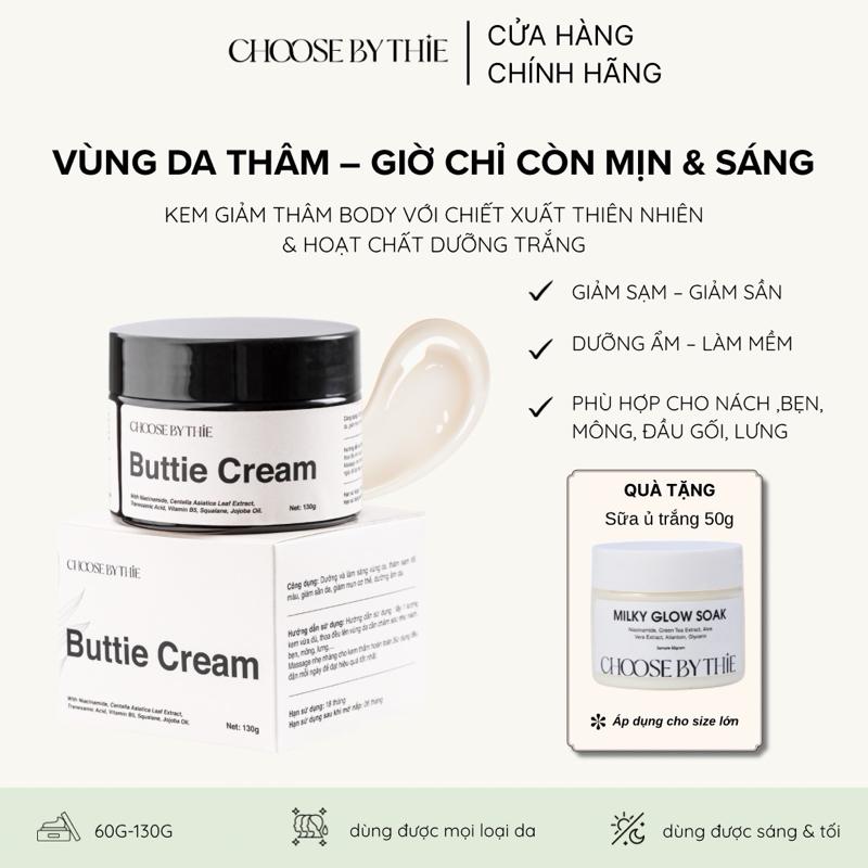  Kem Dưỡng Hỗ Trợ Làm Sáng Và Giảm Thâm Buttie Cream Choosebythie Kem Dưỡng Vùng Da Nách Mông Và Lưng 