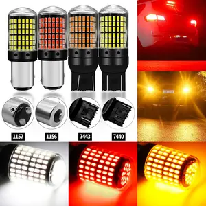 LED SUPER BRIGHT 144 SMD CANBUS Bayonet Kaca Untuk Lampu Mundur,Sein,Rem