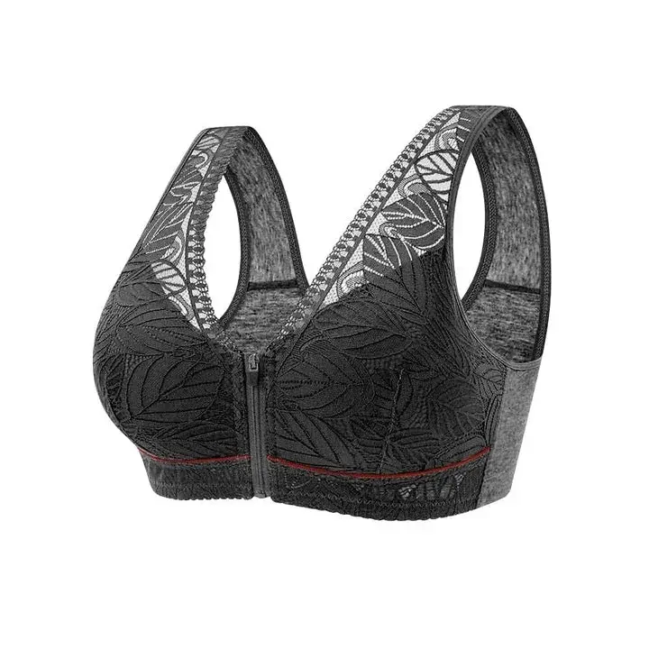 HealthLift Lymphvity Front Zipper Bra Breathable & Comfortable Design.