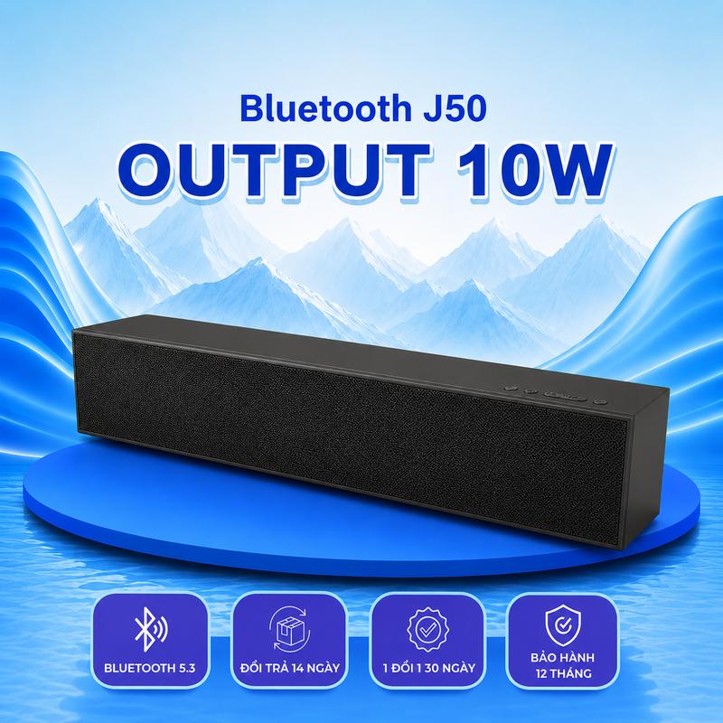 [DEAL 9K] Loa Bluetooth BKK J50 Công Suất 10W - Bảo Hành Chính Hãng 12 Tháng