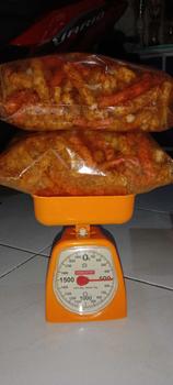 Product Review of Kerupuk Gurilem Si Denok isi 500 gram Cemilan khas Bandung Barat Rasa Kacang Pedas Camilan Food from 💜**💜 1
