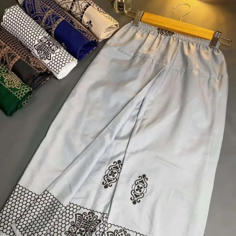 Sarung Instan Anak Laki-Laki Model Rok Motif Sarang Tawon untuk Umur 2-12 Tahun Fashion Muslim Navy Peci Tanggung Koko Katun baju loose za sage-maron-soft blue 0-3 tahun toska/abu 4