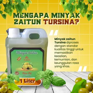 Tursina - Minyak zaitun extra virgin oil kemasan 1 liter 1000 ml