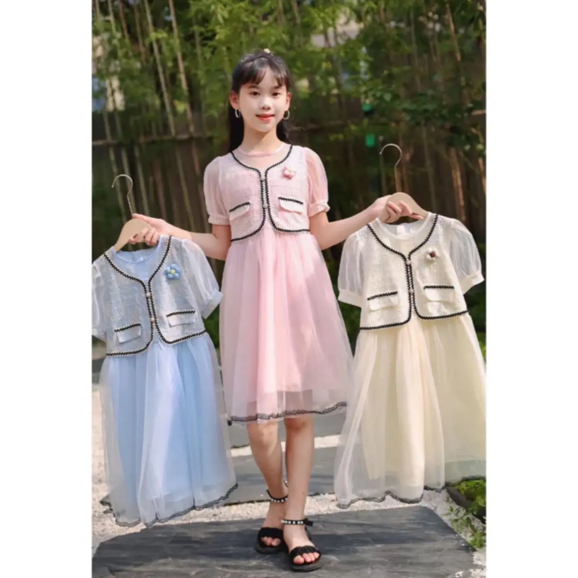 Dress anak perempuan 4-8th