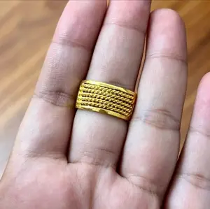 cincin 91 kuningan tidak luntur baik di gunakan wanita