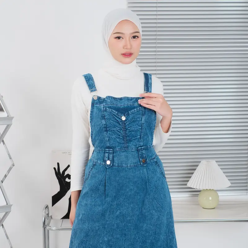 OVERALL ROK JEANS WANITA TERBARU 2